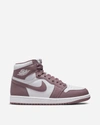 Nike Air Jordan 1 Retro High Og Sneakers Sky J Mauve In White/sky J Mauve/white