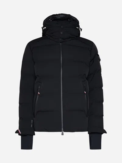 Moncler Montgetech Quilted Nylon Down Jacket In Black