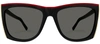 Saint Laurent Sl539 Paloma 001 Cat Eye Sunglasses In Grey