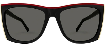 Saint Laurent Sl539 Paloma 001 Cat Eye Sunglasses In Grey