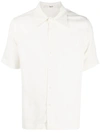 Séfr Sefr Suneham Crêpe Shirt In Off White