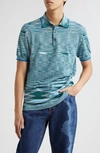 Missoni Man T-shirt Green Size 3xl Cotton In Verde/ Blue
