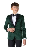 Opposuits Big Kid Boys Slim Fit Suit Jacket In Green