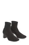 Lk Bennett Amira Sock Bootie In Black