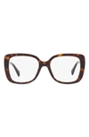 MICHAEL KORS PERTH 53MM SQUARE OPTICAL GLASSES