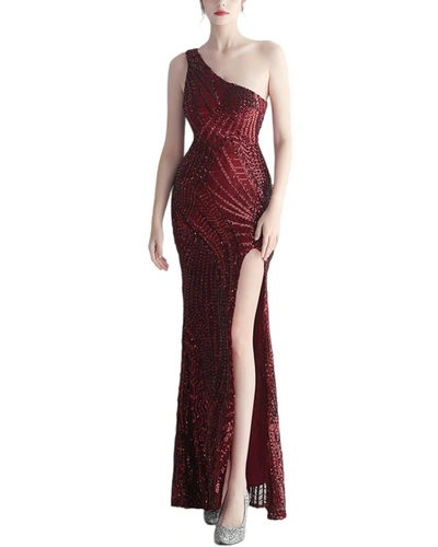 Kalinnu Maxi Dress In Red