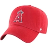 47 '47 RED LOS ANGELES ANGELS CLEAN UP ADJUSTABLE HAT