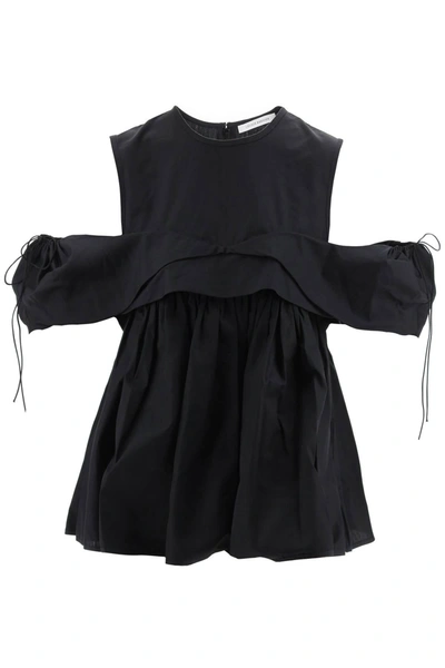 Cecilie Bahnsen Silke Top In Black