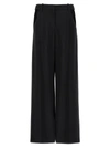 Mugler Cut-out Wide-leg Tailored Trousers