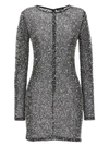 Retroféte Emani Embellished Tulle Mini Dress