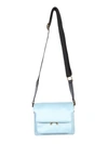 Marni Mini Trunk Light Bag In Blue