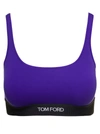 Tom Ford Modal Signature Bra In Violet