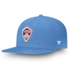 Fanatics Branded Blue Colorado Rapids Emblem Snapback Hat In Blue