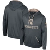 COLOSSEUM COLOSSEUM CHARCOAL MICHIGAN STATE SPARTANS OHT MILITARY APPRECIATION PULLOVER HOODIE