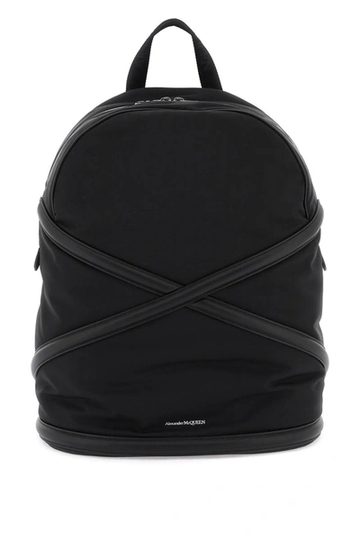 Alexander Mcqueen "harness" Backpack In Black