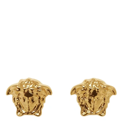 Versace La Medusa Earrings In Gold