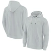 Fanatics Signature Unisex  Gray Dallas Cowboys Super Soft Fleece Pullover Hoodie In Gray