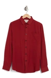 REPORT COLLECTION REPORT COLLECTION RECYCLED 4-WAY SOLID SPORT SHIRT