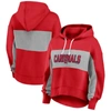 FANATICS FANATICS BRANDED RED ST. LOUIS CARDINALS FILLED STAT SHEET PULLOVER HOODIE