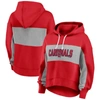 Fanatics Branded Red St. Louis Cardinals Filled Stat Sheet Pullover Hoodie In Red