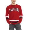 TOMMY HILFIGER TOMMY HILFIGER RED/BLACK ATLANTA FALCONS NOLAN LONG SLEEVE T-SHIRT