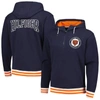 Tommy Hilfiger Navy Chicago Bears Aaron Quarter-zip Hoodie In Navy