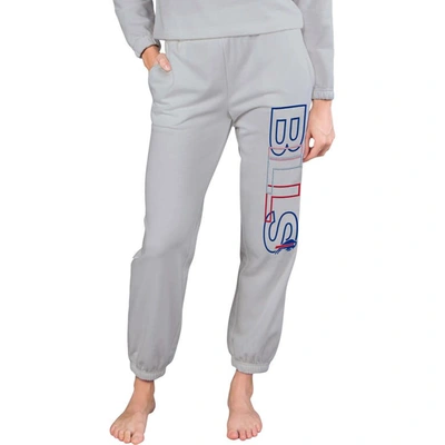 CONCEPTS SPORT CONCEPTS SPORT  GRAY BUFFALO BILLS SUNRAY FRENCH TERRY PANTS