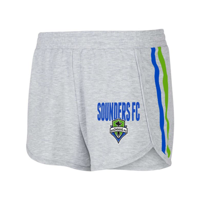 Concepts Sport Grey Seattle Sounders Fc Cedar Tri-blend Shorts