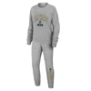 WEAR BY ERIN ANDREWS WEAR BY ERIN ANDREWS GRAY MILWAUKEE BREWERS  KNITTED LOUNGE SET