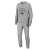 Wear By Erin Andrews Gray Milwaukee Brewers  Knitted Lounge Set In Gray
