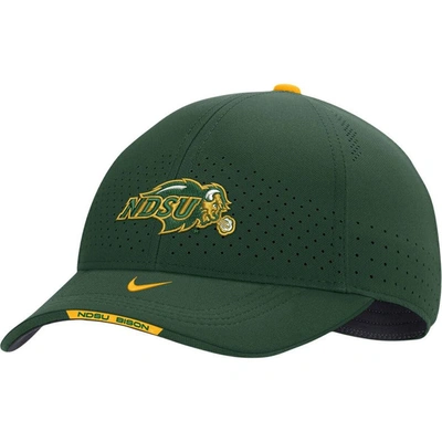 Nike Men's  Green Ndsu Bison 2022 Sideline Classic99 Swoosh Performance Flex Hat