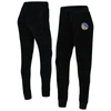 College Concepts Black Golden State Warriors Linger Pants In Black
