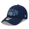 NEW ERA NEW ERA NAVY TENNESSEE TITANS OUTLINE 9FORTY SNAPBACK HAT