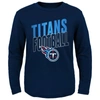 OUTERSTUFF YOUTH NAVY TENNESSEE TITANS SHOWTIME LONG SLEEVE T-SHIRT