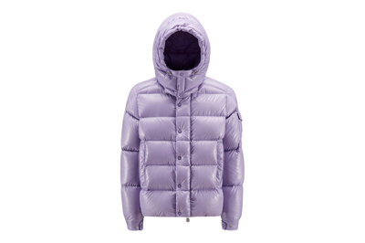 Pre-owned Moncler Maya 70th Anniversary Special Edition Short Down Jacket Wild Lavender Purple