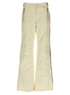 Balmain Ski Trousers Featuring Gold-tone Hardware In Neutral