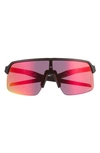 Oakley Sutro Lite Prizm™ Wrap Shield Sunglasses In Black Grey