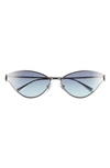 TIFFANY & CO 61MM CAT EYE SUNGLASSES