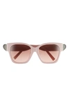 TIFFANY & CO TIFFANY & CO. 54MM GRADIENT SQUARE SUNGLASSES