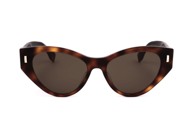 Fendi Eyewear Cat In Multi