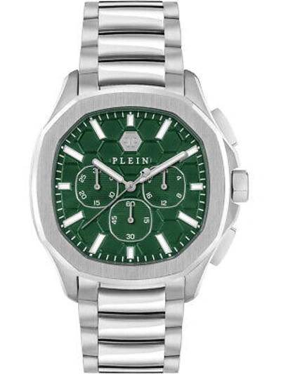 Pre-owned Philipp Plein Pwsaa0223 High-conic Chronograph Mens Watch 44mm
