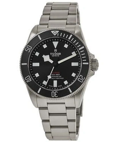 Pre-owned Tudor Pelagos Black Dial Titanium Men's Watch M25407n-0001