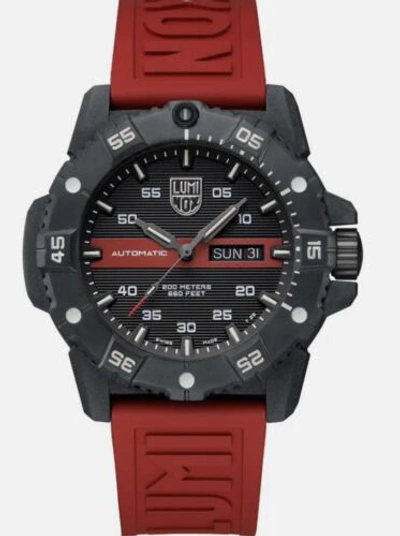 Pre-owned Luminox Xs.3876.rb Master Corbn Automatic Limited Edition Worldwide 500pcs Only