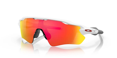 Pre-owned Oakley Radar Ev Path Sunglasses White Frames & Prizm Ruby Lens 0oo9208 920872