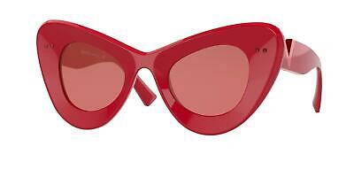 Pre-owned Valentino 4090 Sunglasses 511084 Red 100% Authentic