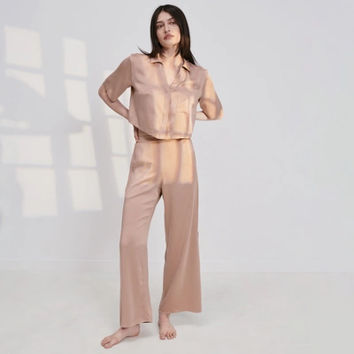 LUNYA WASHABLE SILK HIGH RISE PANT SET