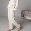Lunya Reversible Cotton Blend Pajama Joggers In Sway Birch