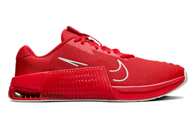 Pre-owned Nike Metcon 9 University Red In University Red/gym Red/pure Platinum