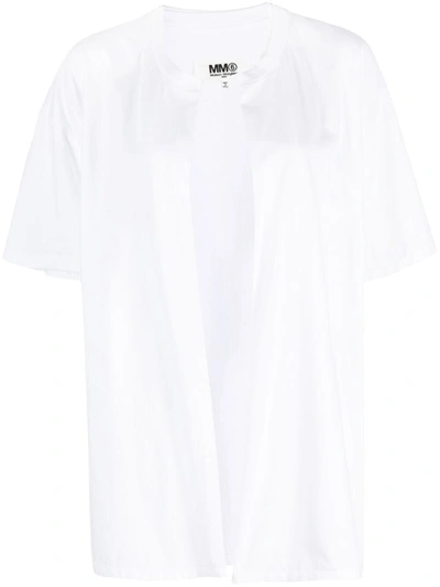 Mm6 Maison Margiela Tshirt Clothing In White
