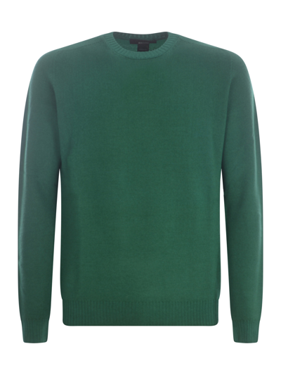 Jeordie's Jumper Jeordies In Merino Wool In Green